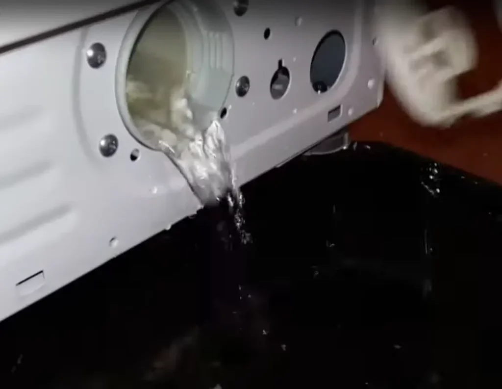 Слив воды изи фильтра стиралки